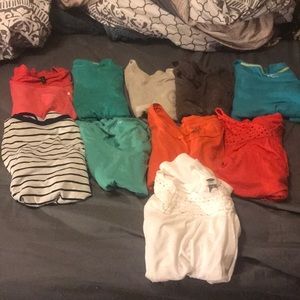 Relaxed tee lot (10 all together)